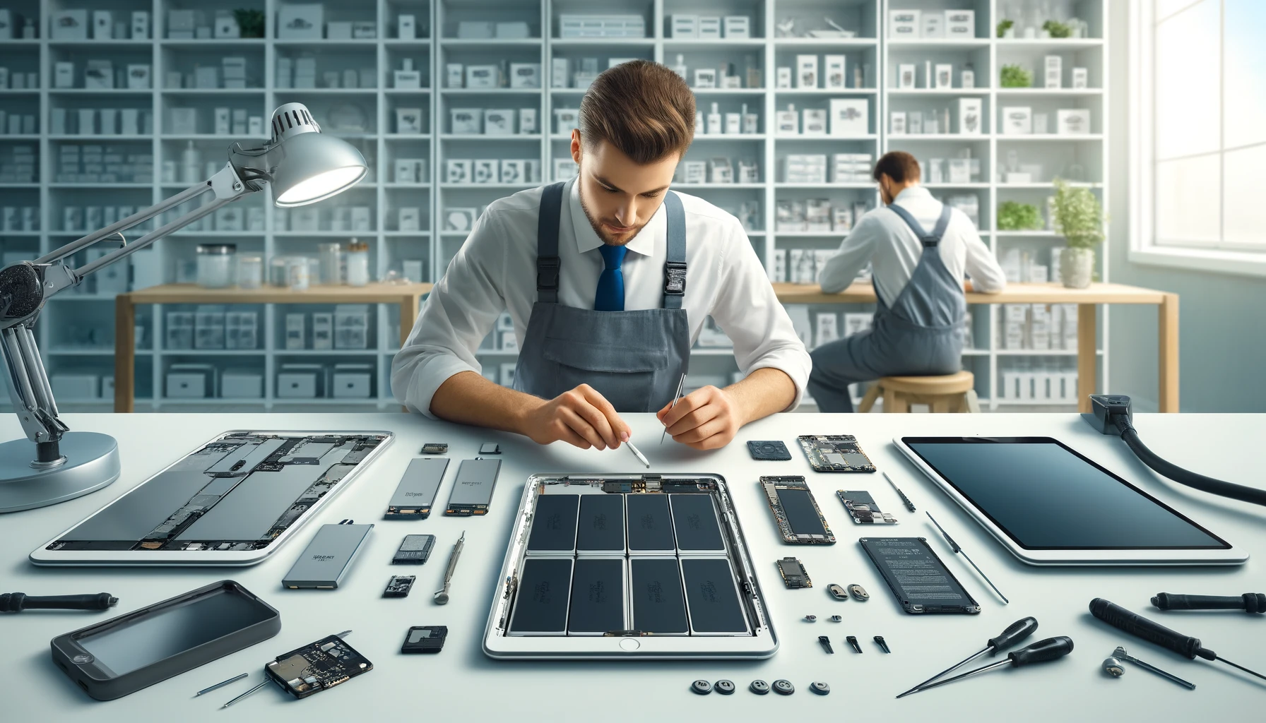 DALL%C2%B7E-2024-05-30-01.02.07-A-professional-and-detailed-image-for-a-website-page-titled-iPad-Battery-Repair-Services.-The-scene-features-a-modern-workspace-with-several-iPads-.webp