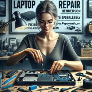 Generate an eye-catching, high-quality featured image prompt for a blog post about: Laptop Repair He 3 generate an eye catching high quality featured im 1757086776