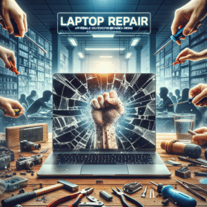 Generate an eye-catching, high-quality featured image prompt for a blog post about: Laptop Repair He 3 generate an eye catching high quality featured im 1757086873
