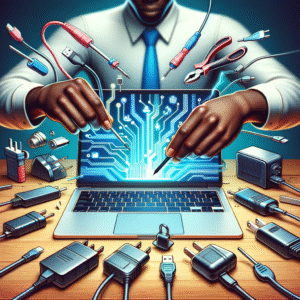 Generate an eye-catching, high-quality featured image prompt for a blog post about: Laptop Charger T 3 generate an eye catching high quality featured im 1757105298