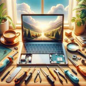 Generate an eye-catching, high-quality featured image prompt for a blog post about: Laptop Repair Su 3 generate an eye catching high quality featured im 1757124821