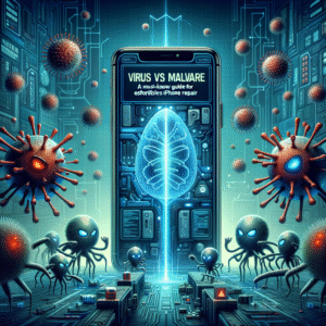 Generate an eye-catching, high-quality featured image prompt for a blog post about: Virus vs Malware 3 generate an eye catching high quality featured im 1757125186